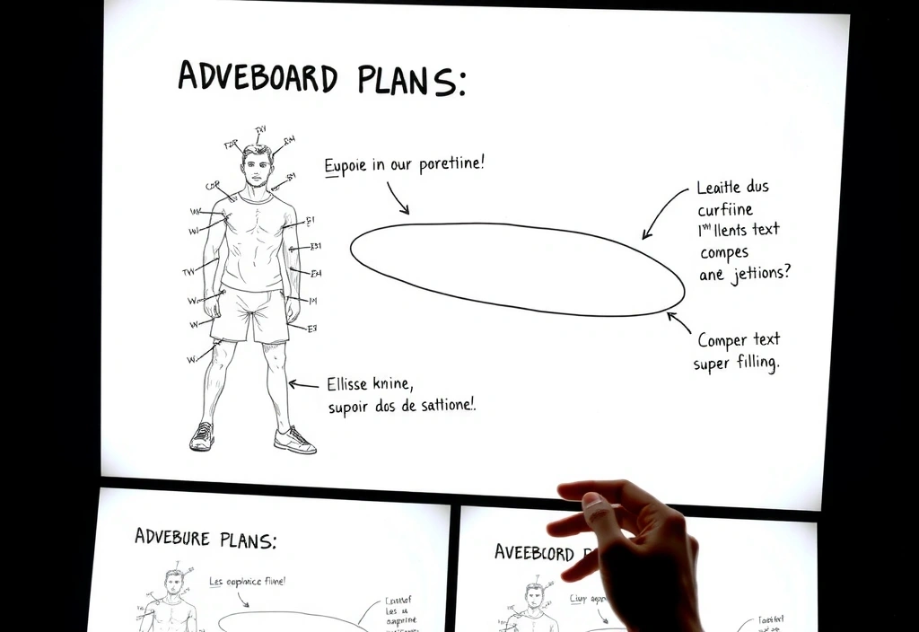 Croquis storyboard campagne